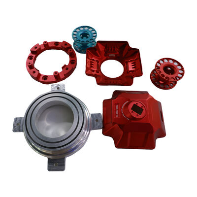 주문 고 정밀 CNC 가공 부품 안오디제 알루미늄 산업용으로 완전히 사용자 정의 온라인 제조